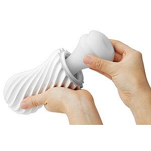Masturbator Tenga Flex Silky Alb Thumb 2