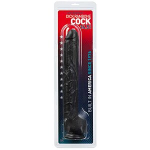 Maxi Dildo Penis Rambone Negru Thumb 1