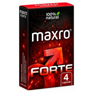 Pastile MaxRo Forte Pentru Potență și Erecție 4buc Thumb 1