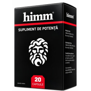 Capsule MaxRo Himm pentru Erecție și Rezistență 20 Bucăți