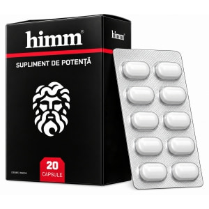 Capsule MaxRo Himm pentru Erecție și Rezistență 20 Bucăți
