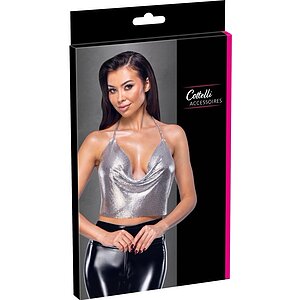 Metal Top Cottelli Collection Argintiu S-L