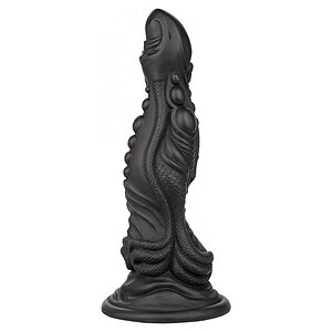Monster Colossus 24.75 cm – Negru, Ventuză Puternică