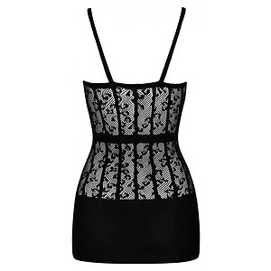Neglijeu Dama Obsessive D605 Negru S-L Thumb 1