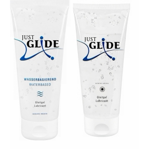 Pachet Lubrifiant Just Glide Anal 200ml + Lubrifiant Just Glide Waterbased 200ml Thumb 1