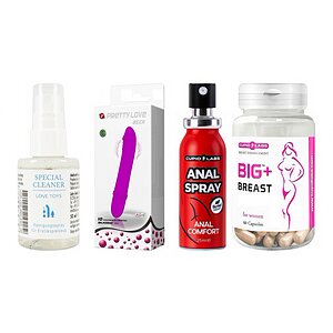 Kit Seducător: Volum, Confort Anal și Vibrații Thumb 1