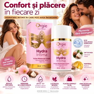 Cremă Vulvară Orgie Hydra pentru Zona Intimă 50ml