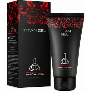 Pachet Cremă Mărirea Penisului Titan Gel Original 50ml + Lubrifiant Anal Female Cobeco Relax 120ml