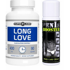 Pachet Pastile Long Love + Cremă Penis Booster Pachet Pastile Long Love + Cremă Penis Booster