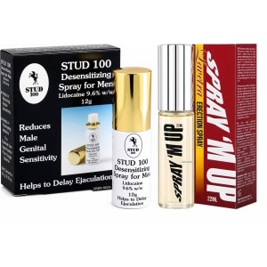 Pachet Spray Stud 100 Original + Spray Erecție Spray M-Up 22ml