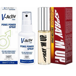 Pachet Două Spray-Uri Erecție V-Activ și M-Up