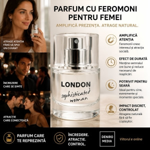 Parfum Feromoni London Sophisticated Woman Hot 30ml Thumb 3