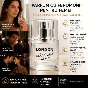 Parfum Feromoni London Sophisticated Woman Hot 30ml Thumb 3