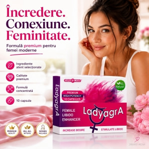 Pastile Creștere Libido Femei Ladyagra 10buc Thumb 3