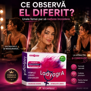 Pastile Creștere Libido Femei Ladyagra 10buc Thumb 4