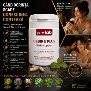Pastile Libido Feminin Desire Plus 30 buc Thumb 1