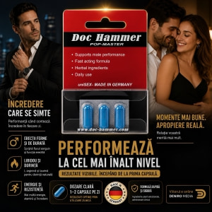 Pastile Potență Doc Hammer Pop-Master 3buc Thumb 1