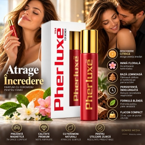 Parfum cu Feromoni Citric Pherluxe Red pentru Seducție 33ml