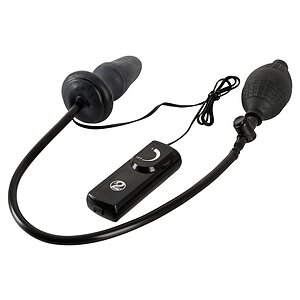 Plug Anal Ajustabil Cu Vibrații Funny Hills Negru