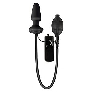 Plug Anal Ajustabil Cu Vibratii Funny Hills Negru Thumb 1