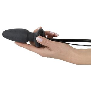 Plug Anal Ajustabil Cu Vibratii Funny Hills Negru Thumb 3