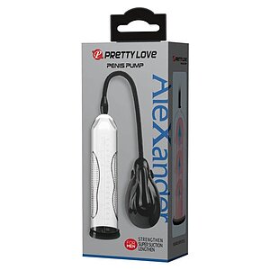 Pompă Mărire Penis Pretty Love Alexander Transparent