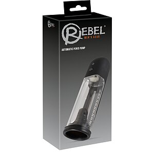 Pompa Marire Penis Rebel Automatic Negru Thumb 2