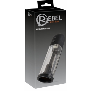 Pompă Mărire Penis Rebel Automatic Negru Thumb 8