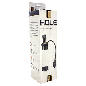 Pompa Penis Hot Hole Vibrating Negru Thumb 1