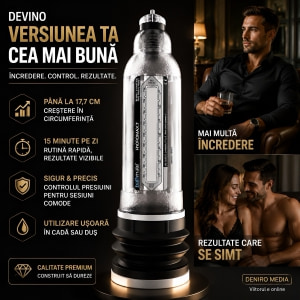 Pompă Penis Bathmate Hydromax 7 pentru Mărirea Penisului