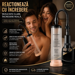 Pompă Erecție Maximizer Worx VX1 cu Cilindru 20 cm