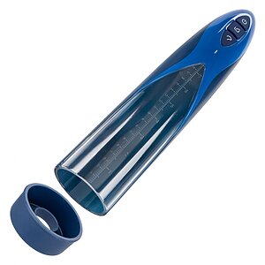 Pompă Penis Rechargeable Waterproof Albastru