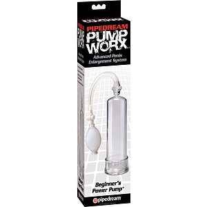 Pompa Penis Worx Beginners Power Transparent Thumb 3