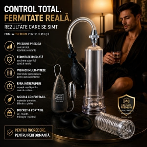 Pompă Sta-Hard Kit Transparent Negru Thumb 2