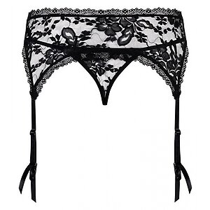 Portjartier Obsessive Catia Negru S-M Thumb 1