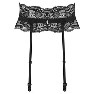 Portjartier Obsessive Nutris Negru XS-S