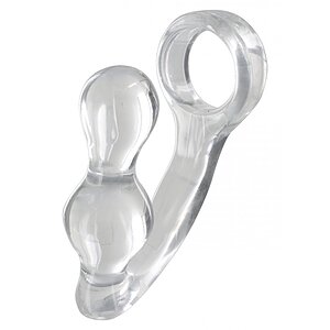 Power Plug Și Penisring Transparent