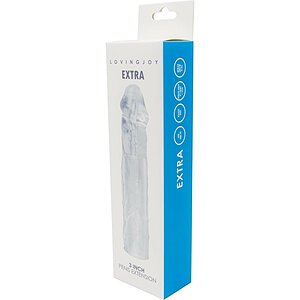 Prelungitor Penis Extra 3 Inch Extension Transparent Thumb 2