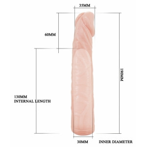 Prelungitor Penis Realistic pentru Mai Multă Lungime