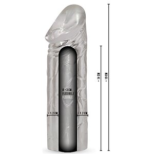 Prelungitor Rebel Mega Penis Transparent Thumb 3