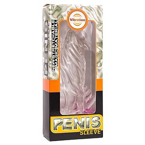 Manșon Penis Stimulate Vibe pentru Lungime și Grosime