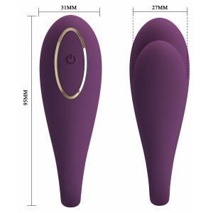 Pretty Love August Vibrator cu Aplicație 12 Funcții Mov Thumb 16