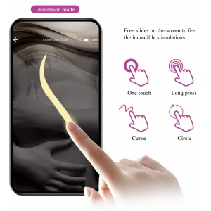 Pretty Love August Vibrator cu Aplicație 12 Funcții Mov Thumb 5