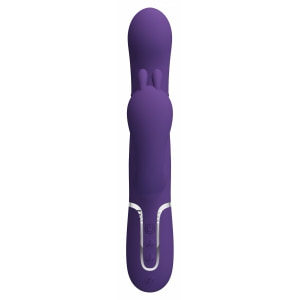 Pretty Love Cammy Vibrator Triplu Reîncărcabil Mov Thumb 5