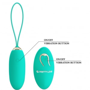 Pretty Love Julia – Ou Vibrator Verde, 12 Moduri, Control