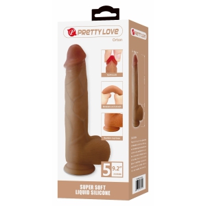 Pretty Love Orton - Dildo Realist Din silicon, Ventuză Thumb 6