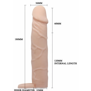 Prelungitor Pretty Love Sleeve pentru Penis Mai Lung
