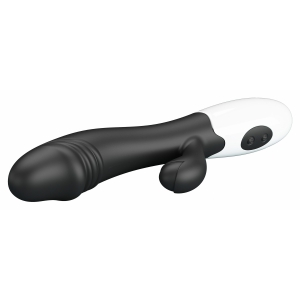 Pretty Love Snappy Black — Iepuraș Dual, 30 Moduri Negru Thumb 1