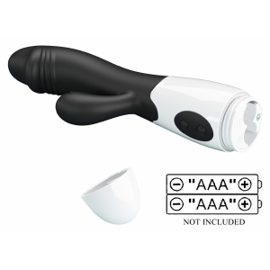 Pretty Love Snappy Black — Iepuraș Dual, 30 Moduri Negru Thumb 5