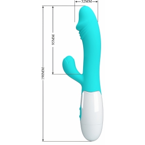 Pretty Love Snappy Rabbit Punct G, 30 Funcții Albastru Thumb 7